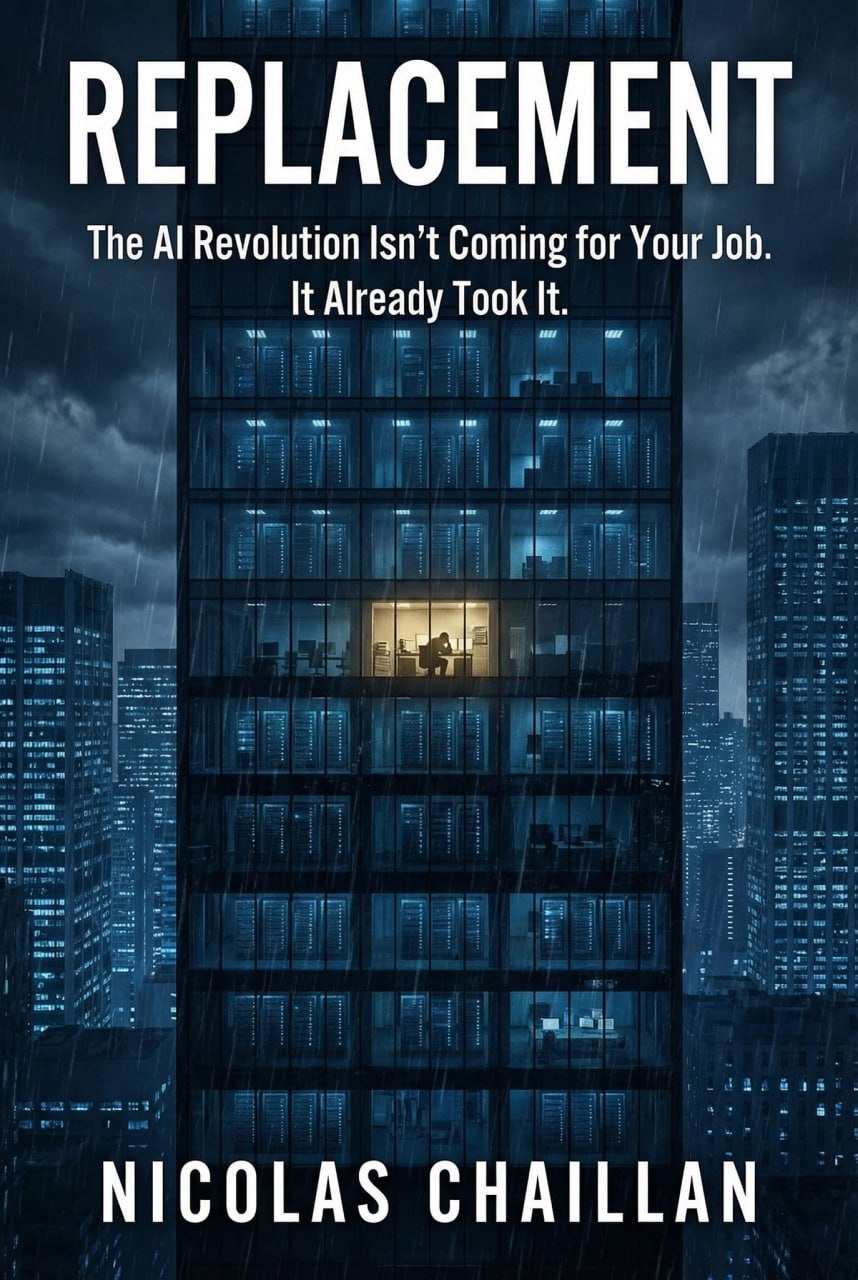 REPLACEMENT by Nicolas Chaillan — final book cover