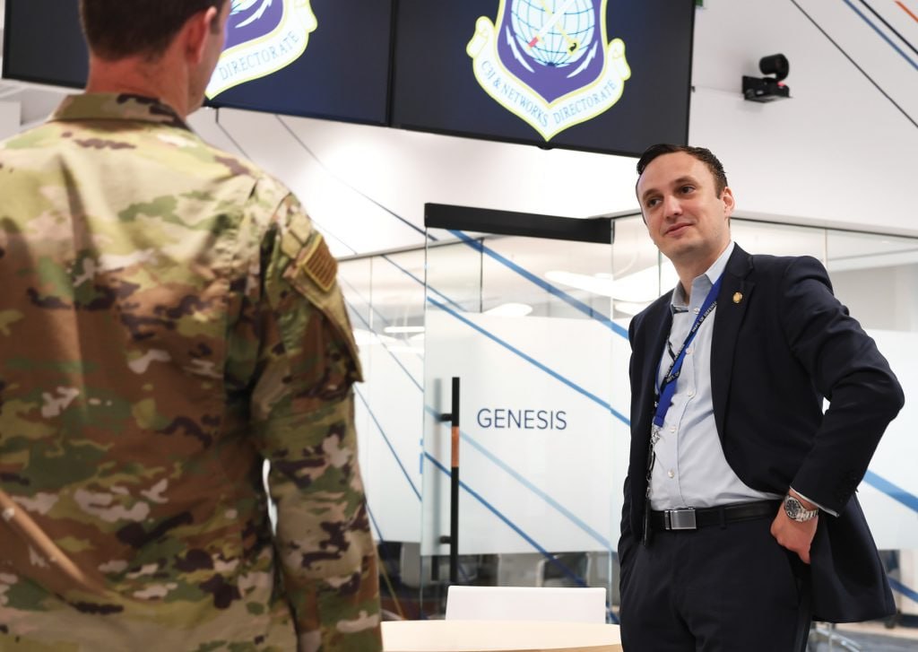 Nicolas at Pentagon Genesis facility